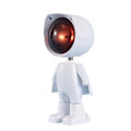 Miniatyrbillede 1 af 8: Solnedgangsbord Projektionslys Robotfigur LED Kunstprojektionslampe 360 Graders Lampe til Hjem Bar Festdekoration