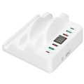 Pikkukuva 7 / 8: USB-latauskeskitin 6 porttia 2 langatonta puhelimen latausasemaa QC 3.0 USB C -telakka useilla laitteilla LCD-näytöllä US-pistoke
