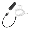 Miniatyrbild 2 av 8: Digital röstinspelare stark magnetisk adsorption MP3 AI Smart Professional Voice Control Voice Recording Device Black 16G