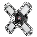Miniatyrbilde 2 av 8: 80W 96LED Gruvelampe E27/E26 Base 4 Blad Deformerbar Industriell Takvifte Garasjelys 85‑265V