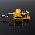 Miniatyrbillede 7 af 8: Cool 18 toner DIY Mechanical Musical Box Golden Music Movement