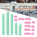 Miniatyrbillede 6 af 8: 17 stk. Motif Cam L Point Cams Lace Carriage Reservedele til Brother Strikmaskine Tilbehør KH860 KH871 KH891 KH894