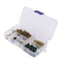 Miniatyrbillede 5 af 8: 71 stk./7 sæt anti-tangle ærmer sidebøjninger kit holdbare drejelige karpefiskeri tilbehørssæt