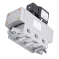 Miniatyrbild 6 av 8: 2-positions 5-vägs magnetventil Enkel elektrisk kontroll pneumatisk utrustning G1/8in K25DH-6AC 220V