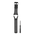 Pikkukuva 2 / 8: Rannekellon ranneke, musta kumiranneke Suunto Ambit1/2/3 watch