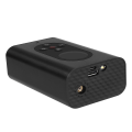 Miniatyrbilde 1 av 4: Bærbar elektrisk luftkompressor med trykkmåler og LED-lys, USB oppladbar strømbank - automatisk avstenging, 150psi, 4000mAh