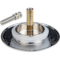 Miniatyrbilde 5 av 5: Badekarpropp, 70 mm, med dobbel tetning, justerbar høyde, universal badekarpropp, vaskeventil, herdet messing med kromfinish Z