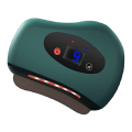 Pikkukuva 3 / 8: Sähköinen Gua Sha Massager 12 Vibration Lämmitysvaihteet Vakiolämpötilainen ihoa raapiva hierontakone Vihreä