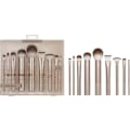 Miniatyrbillede 1 af 4: Makeup børstesæt, til foundation, pudder og concealere, førsteklasses ansigtsbørster, 9-delt sæt, guld