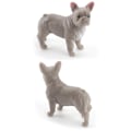 Miniatyrbillede 5 af 7: 9 stk. Cartoon PVC Mini Hvalp Dukke Figur Ornamenter Søde Dyr Legetøj Simulation Samling Model Legetøj til Fødselsdag og Julefest Dekoration