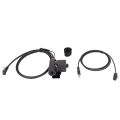 Miniatyrbild 1 av 8: Walkie Talkie Headset-kontakt U94 Handhållen mikrofonadapter PTT 2-vägs radioheadsetadapter för Vertex VX-3R