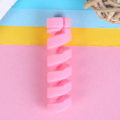 Miniatyrbilde 4 av 8: 20 STK Ladekabelbeskyttere Lader End Cord Saver Silikon Ladekabelhylse for bærbar telefon PC