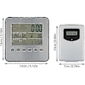 Miniatyrbillede 5 af 5: Termometer Hygrometer i Digital Trådløs Meteorologisk Station