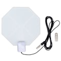 Miniatyrbillede 1 af 8: HDTV Digital Indendørs Antenne Hex Form 5 DB F HAN UHF 470862 MHZ Forstærket HD TV Antenne til HDTV（LAN1038 ）