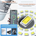 Pikkukuva 4 / 5: Starlight-usb Ladattava Aurinkoenergia LED Camping Lyhty, Kannettava 4 Tilaa Vedenpitävä Kaksois LED Valonlähde Uusi Monitoiminen Ulkovalaisin Ulkokäyttöön H