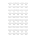 Miniatyrbilde 7 av 8: 50 stk. plast falske dueegg solide falske egg simulering klekking avlsrekvisita for fugler