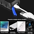 Miniatyrbillede 5 af 5: LED Inspektionslampe, Bærbar Foldbar USB Genopladelig Arbejdslampe med Magnetisk Base til Autoreparation