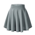 Miniatyrbilde 1 av 5: Allsidig Stretchy Casual Mini Skirt for Women - Perfekt for Sommer Daglig Bruk XL Grå