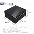 Miniatyrbillede 5 af 5: 160MHz 100W SDR Transceiver Radio Switch Antenne Sharer EU Stik