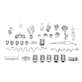 Miniatyrbild 8 av 8: Dreadlocks Beads Alloy Utsökt hår Tube Beads Hårspolar Set med Dreadlock Interlocking Tool