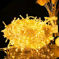 Miniatyrbillede 2 af 2: 1 LED Fe-Lanterne Juletræ Fe-Lanterne Festdekoration, Batteridrevet (varm farve, 20 meter 200 lamper)