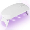 Pikkukuva 1 / 5: Mini LED -kynsilamppu, kompakti ja kevyt, USB-kaapelilla