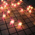 Miniatyrbillede 3 af 5: 2M Mini LED Pærer Flamingo/Enhjørning/Ananas Lys Sommer Hawaiiansk Fest Stjernelys Roset Bryllupsfest Dekorationer