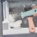 Miniatyrbild 3 av 5: Frysfack avfrostningsverktyg, bärbar kylskåp isskrapa