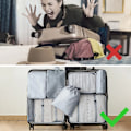 Miniatyrbild 4 av 5: 9-delad resväskeorganiseringsset, packningskuber, klädpåsar, semester och resor, packningskubset