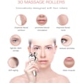 Miniatyrbillede 2 af 5: 4D rulle ansigtsmassager sølv Y afslappende massage