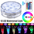 Miniatyrbillede 2 af 5: Farverige RGB dykkerlys, LED udendørs undervands natlys