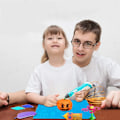 Pikkukuva 3 / 5: 3D-kynän pohja, 3D-tulostuskynän pohja, 3D-kynän alusta, eläinkuvioinen suuri alusta, hyödyllinen aloittelijoille, lapsille ja 3D-kynätaiteilijoille (sininen)