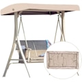 Miniatyrbillede 1 af 5: Udskiftning af taghavegynge universel gyngetag hollywood gynge gyngebænk have lounge stol 2-3 sæder 191 x 120 cm
