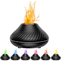 Miniatyrbild 1 av 5: Vulkanisk aromaterapidiffusor, luftfuktare med färgglada lågor