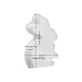 Miniatyrbillede 2 af 5: 1 stk. kanin silikoneform, støbeform, kaninform, stearinlysform, kaningips, sojavokslys, håndværk