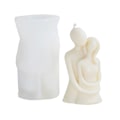 Miniatyrbillede 1 af 5: 3D stearinlysform silikone krop, silikoneform stearinlysform støbning, krop silikoneform