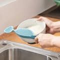 Miniatyrbilde 5 av 5: 2-pakke filterpotte husholdning pasta filter skje multifunksjonell kjøkken matlaging ris filter ris filter