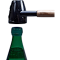 Miniatyrbilde 3 av 4: Nøtteknekker 4 farger Champagne flaskeåpner (svart)