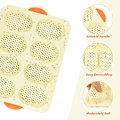 Miniatyrbillede 4 af 4: Mini baguette bageplade, non-stick pande med huller, brødbageplade, bagning af baguette