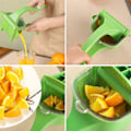 Miniatyrbillede 3 af 5: Manuel juicer håndpresset frugtpresser citronpresser appelsin citron køkken frugtværktøj