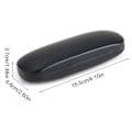 Miniatyrbilde 2 av 5: 2x brilleetui hardcase, hard shell brilleetui brilleboks for briller og lesebriller, egnet for kvinner, menn, barn