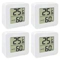 Miniatyrbild 1 av 5: , 4 stycken termometrar för inomhusbruk, digital rumstemperaturmätare, LCD intelligent hygrometer