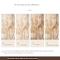 Miniatyrbilde 4 av 5: Qi bangs hvit blond Barbie stor bølge lang krøllete fluffy parykk