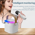 Miniatyrbild 4 av 5: Bärbar trådlös Bluetooth-högtalare med mikrofon