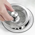 Miniatyrbillede 1 af 5: Køkkenvask si, anti-tilstopning, stor størrelse, universel