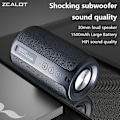 Miniatyrbillede 3 af 5: Bærbar udendørs subwoofer Bluetooth-højttaler