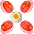 Miniatyrbilde 1 av 5: Eggkokingstimer, 4 stk eggtimer, fargeskiftende eggtimer, matlaging eggtemperatur kjøkkenhjelper