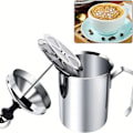 Miniatyrbilde 2 av 5: Dobbel filter manuell melkeskummer kaffeutstyr