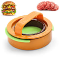 Miniatyrbillede 1 af 5: 3 i 1 hamburgerpresse, hamburgerpresse, hamburgerformningsmaskine, frikadellepresser, hamburgerfrikadellepresser