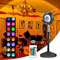 Miniatyrbild 1 av 5: Sunset Light, Romantisk LED Nattlampa, 180° Roterande